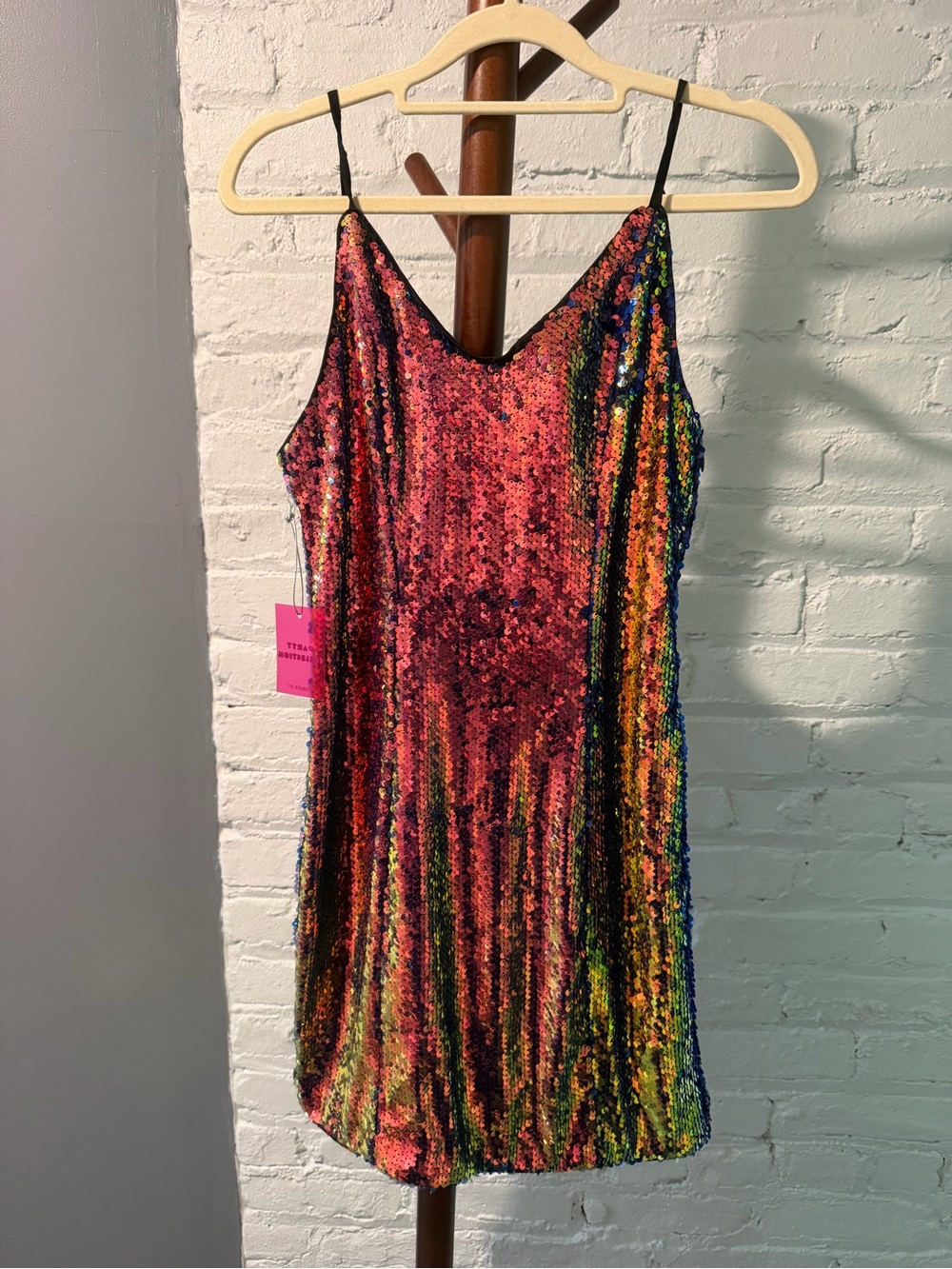 Forever 21 Multicolor Sequin Mini Dress